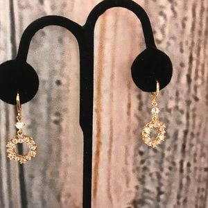 NEW Gold Earrings Vintage Inspired Wedding